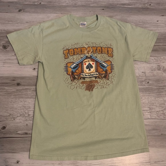 Vintage Western Tombstone Tee - Picture 1 of 2